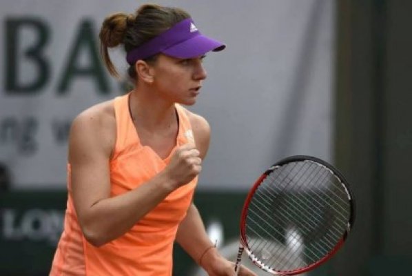 Simona Halep - Svetlana Kuzneţova, 6-2, 6-2, şi s-a calificat în semifinalele turneului parizian